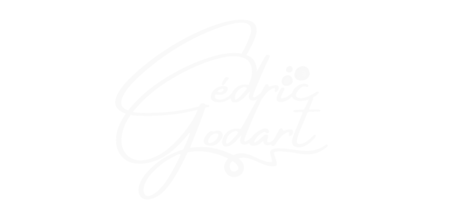 Création de logo par Allan Petrussa pour Cédric Godart